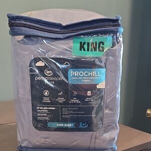Perfect Sleeper Blue King Sheet